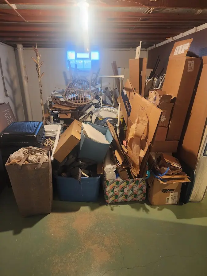 Roll-off dumpster container at job site for Construction Dumpster Rental in Reidland